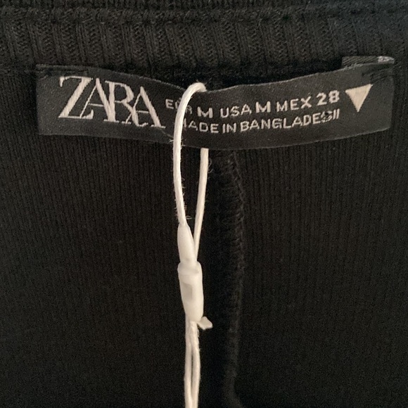 Zara Ribbed Polo Mini Dress - Picture 2 of 10